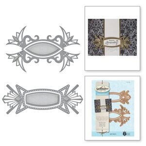 Spellbinders Shapeabilities Dies-Art Deco Tags 4 pcs